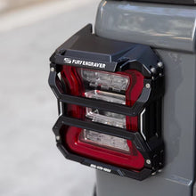 Load image into Gallery viewer, Taillight Cover for Jeep Wrangler JK JL aluminum rear light cover