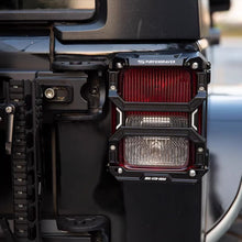 Load image into Gallery viewer, Taillight Cover for Jeep Wrangler JK JL aluminum rear light cover