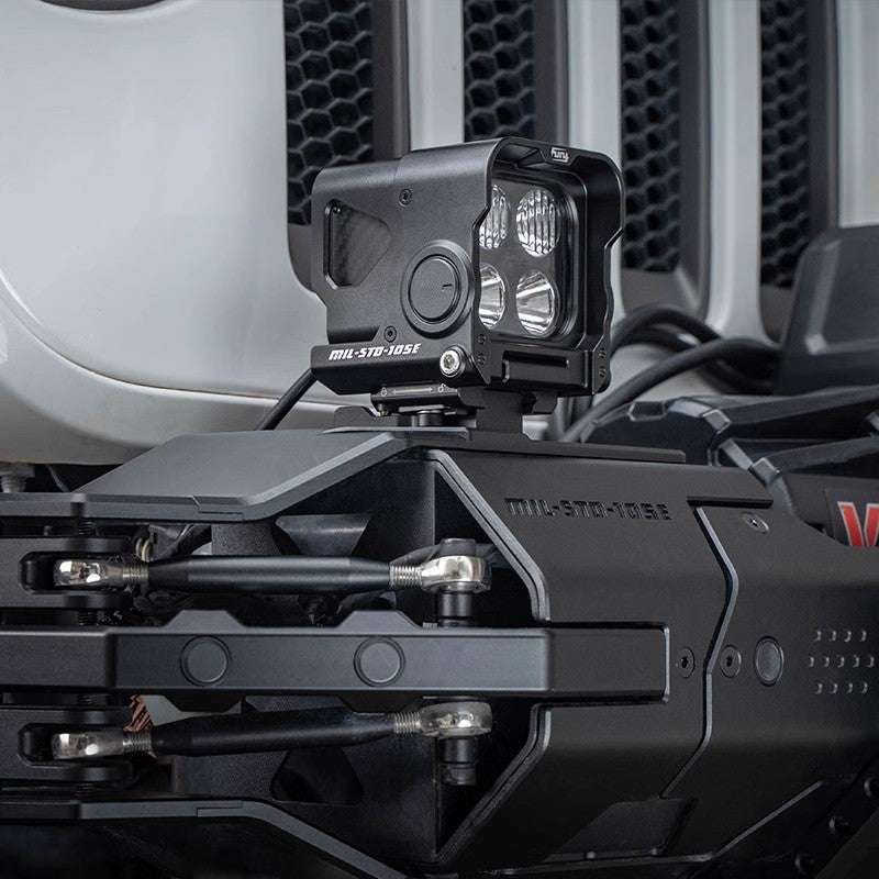 A-pillar integrated lighting system for Jeep Wrangler JL JT