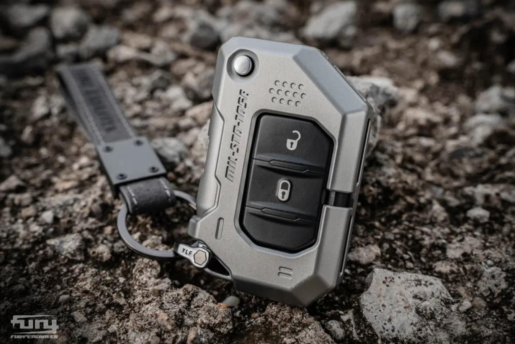 Car Key cover for Jeep Wrangler JL Aluminum key case