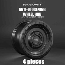 Load image into Gallery viewer, The Fury 17 - inch bead - lock negative - offset off - road wheels for Jeep Wrangler are modification parts for Jeep JK/JL/JT Gladiator.